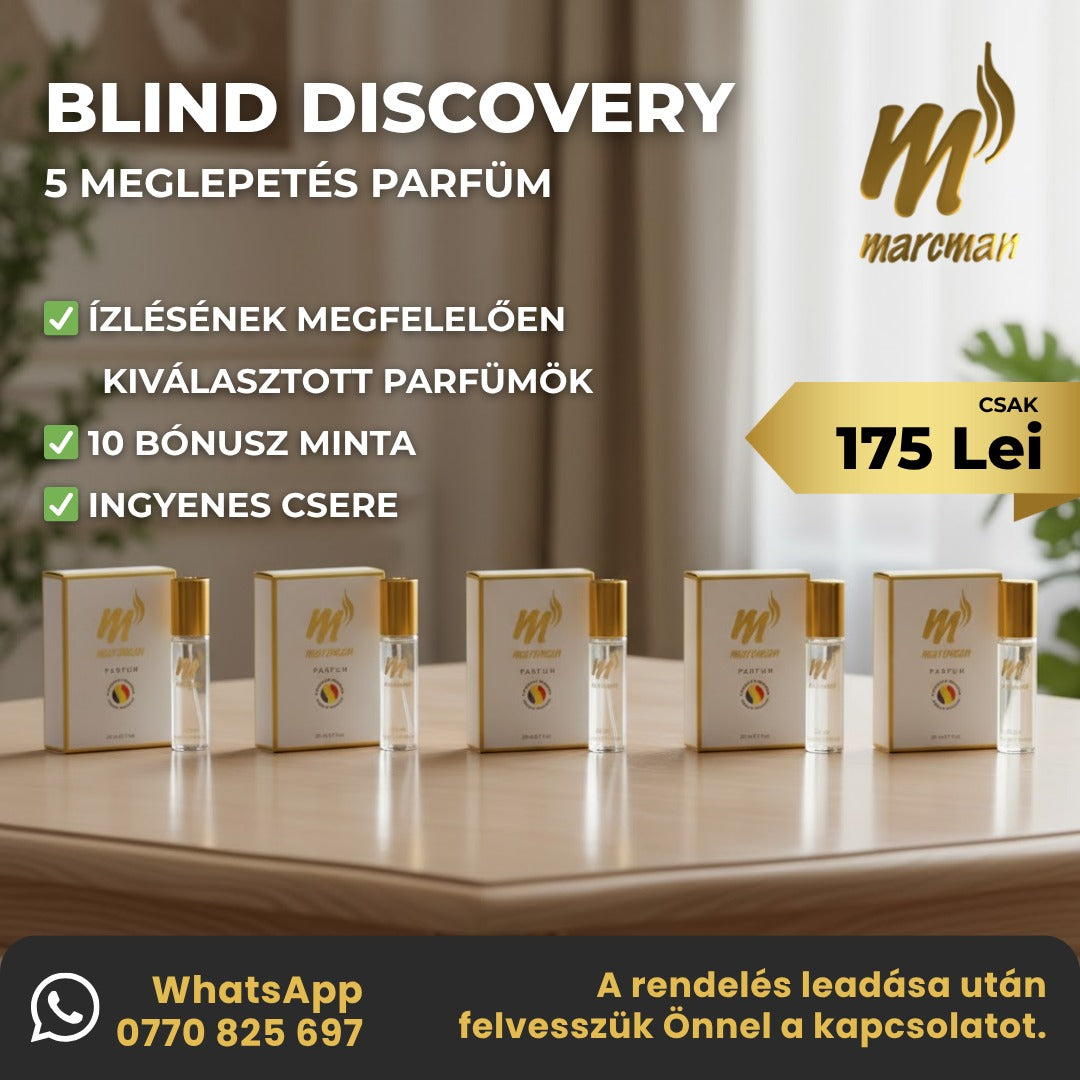 "Blind Discovery" - 5 meglepetes parfüm